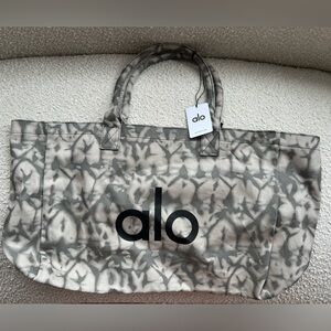 ALO Grey Tiedye Shopper Tote